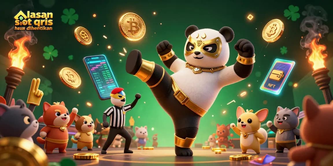 Experience the urgency of why alasan slot qris harus dihentikan in this vibrant, dynamic casino scene.
