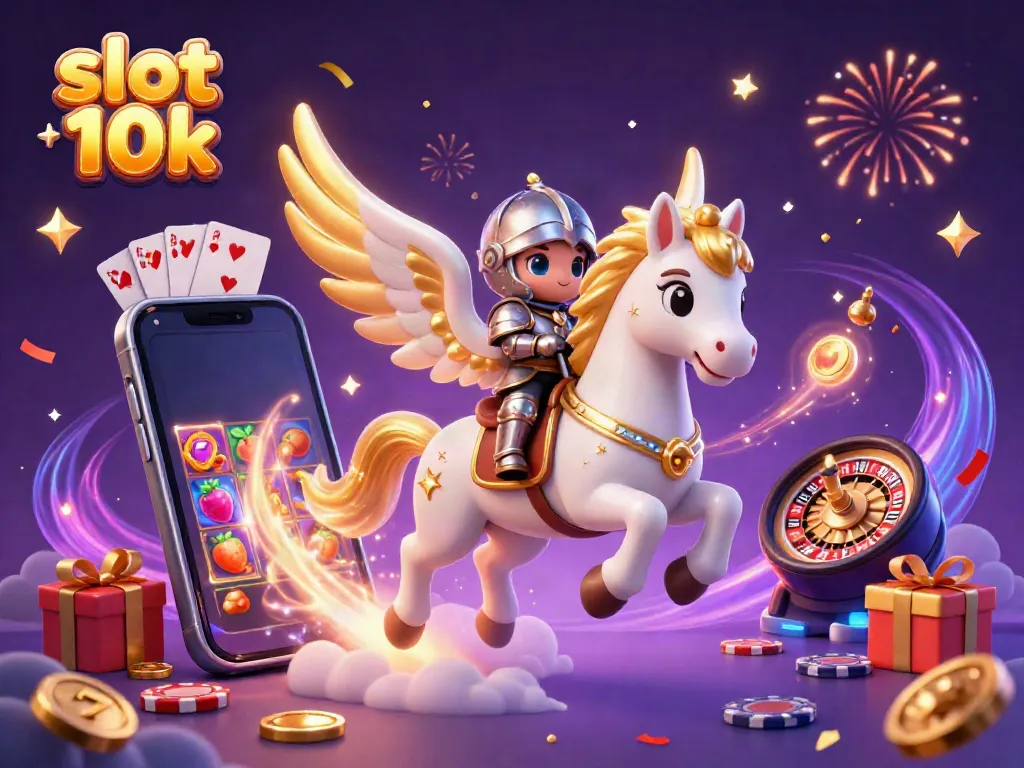 Menangkan slot 10k dengan permainan berwarna dan simbol keberuntungan yang menarik.