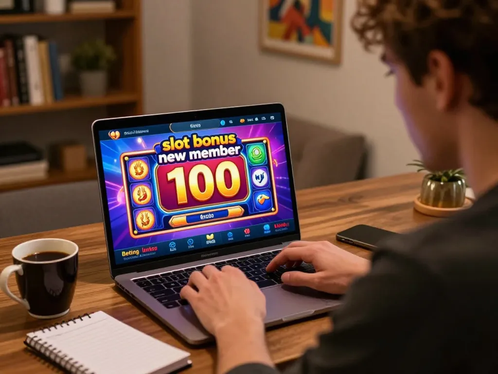 Engage with exciting slot bonus new member 100 offers while gaming online from home.