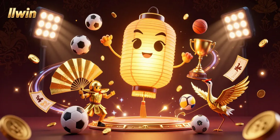 Experience thrilling sports betting at llwin with vibrant casino characters and dynamic gaming elements.