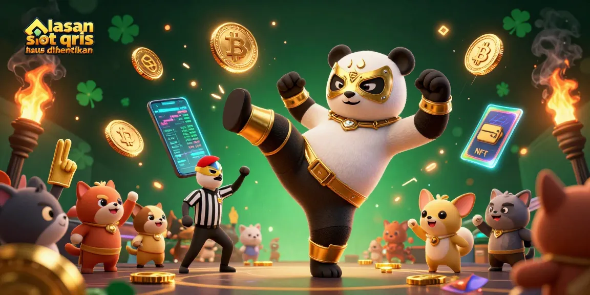 Experience the urgency of why alasan slot qris harus dihentikan in this vibrant, dynamic casino scene.