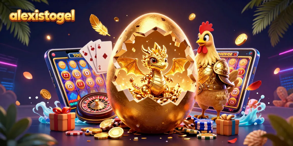 Gambarlah untuk pemain alexistogel melihat naga emas dan chips poker dalam suasana kasino