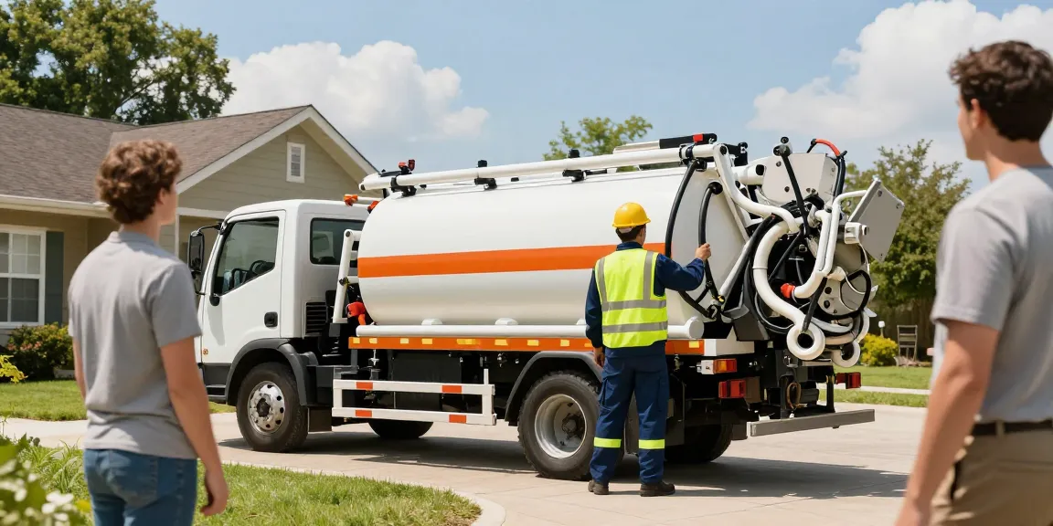 Septic pumping by a trusted professional contractor providing local services