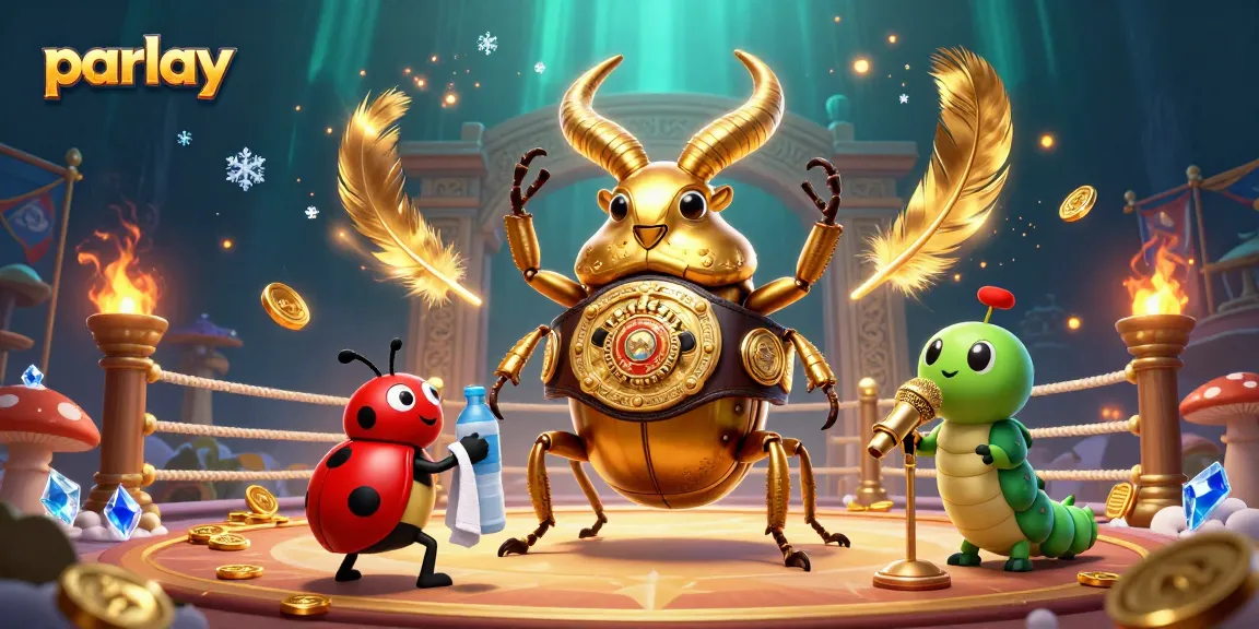 Engage in thrilling parlay betting with our vibrant 3D cartoon champions in a dynamic arena.