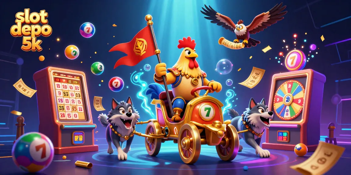 Engage in thrilling gameplay with slot depo 5k featuring exciting cartoon characters and dynamic slots.