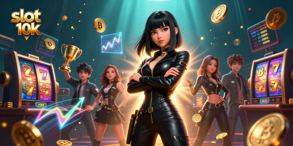 Engage with slot 10k strategies for winning big in a dynamic casino illustration.