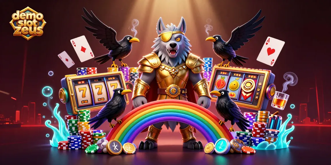 Experience the excitement of demo slot zeus with jackpot symbols and vibrant casino elements.