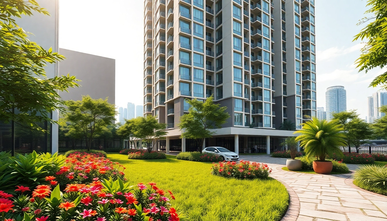 View of the luxurious tampines ec highlighting modern architecture and inviting landscape design