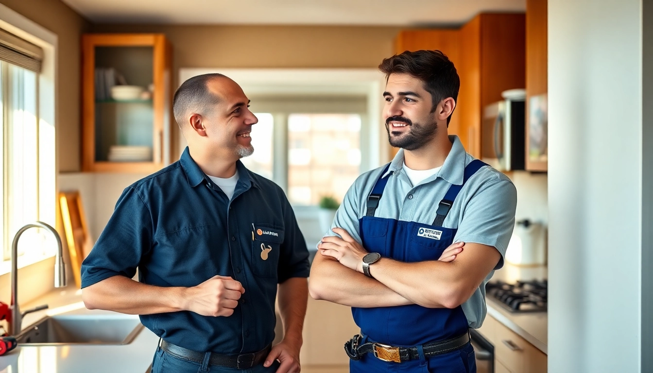 NYC emergency plumber & sewer responding to a plumbing crisis in a home kitchen, showcasing professionalism and urgency.